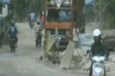 Debu Tebal dari Proyek Jalan Ganggu Pernapasan Warga Toraja