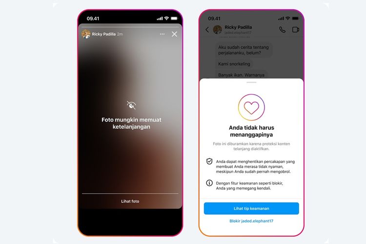 Fitur baru Instagram untuk menjaga keamanan pengguna remaja dari sextortion