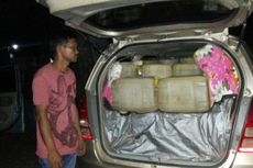 Polisi Sita 4 Ton BBM Ilegal yang Disembunyikan di Mobil Avanza