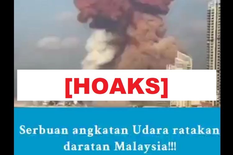 Hoaks, Angkatan Udara Indonesia menyerang Malaysia