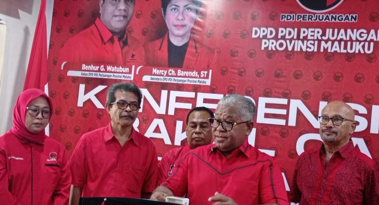 Deputi 1 KSP Febry Calvin Tetelepta Daftar Jadi Cagub Maluku dari PDI-P