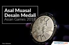 INFOGRAFIK: Asal Muasal Desain Medali Asian Games 2018