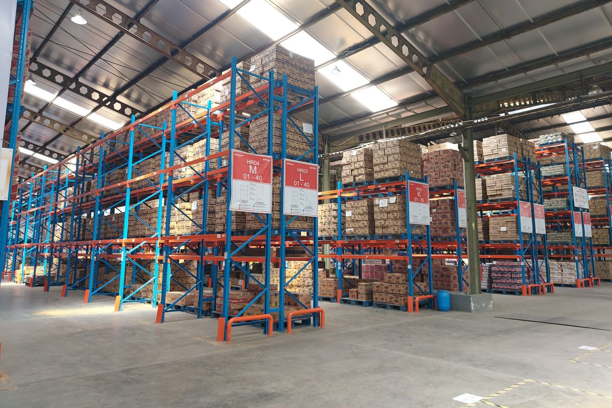 Warehouse GOTOKO di Karawaci, Tangerang, Banten