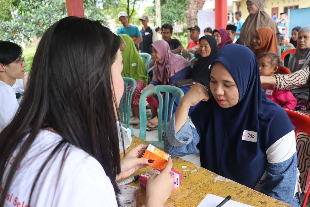 Kegiatan layanan kesehatan kolaboratif Metta Day yang diinisiasi Dharmayana, Untar, dan PYFA Group di Kabupaten Bone, Sulawesi Selatan (18?26/1/2025).