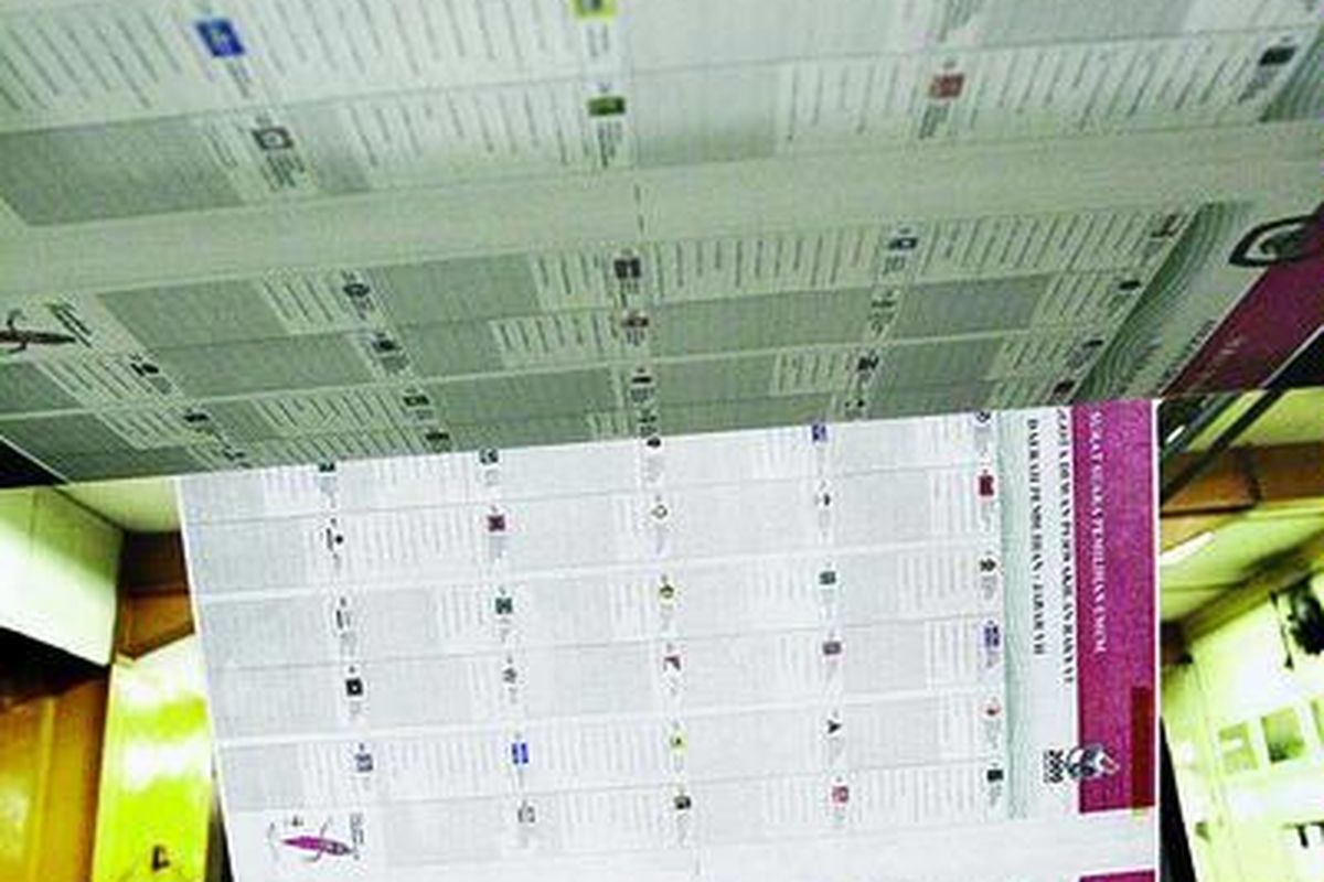 Proses pencetakan surat suara Pemilu 2009 di percetakan PT Sinar Agape Press, Jakarta Timur, dimulai pada Selasa (10/2). Perusahaan ini akan mencetak dan mendistribusikan surat suara untuk daerah pemilihan Jawa Barat zona A.  