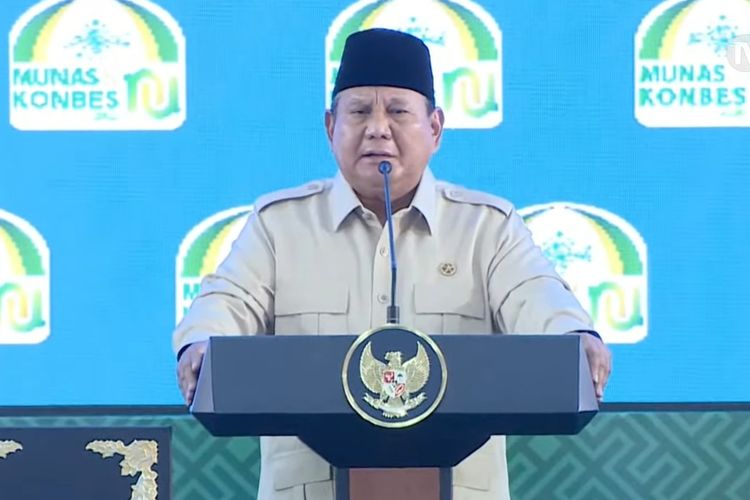 Heran Bahlil Dapat Tepuk Tangan Meriah di Konbes PBNU, Prabowo: Gara-gara BBM Enggak Naik?