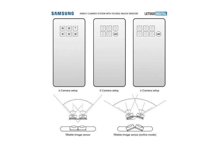 Paten smartphone Samsung