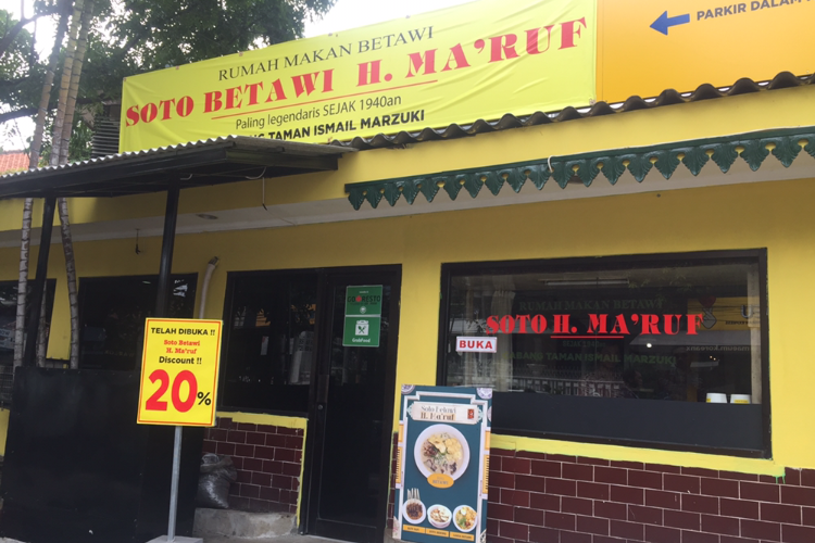 Soto Betawi Haji Maruf  di Tebet