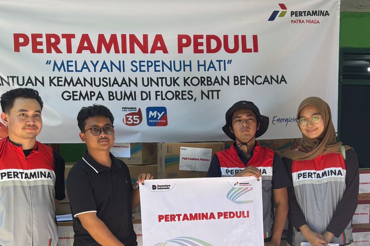 Pemulihan Pascabencana Watubaur NTT, Bantuan Logistik Pertamina NRE Jaga Kebutuhan Dasar Warga