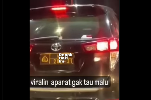 4 Fakta Video Viral Mobil Dinas Polri Tak Mau Bayar Tol, Pengemudi Anggota Kepolisian
