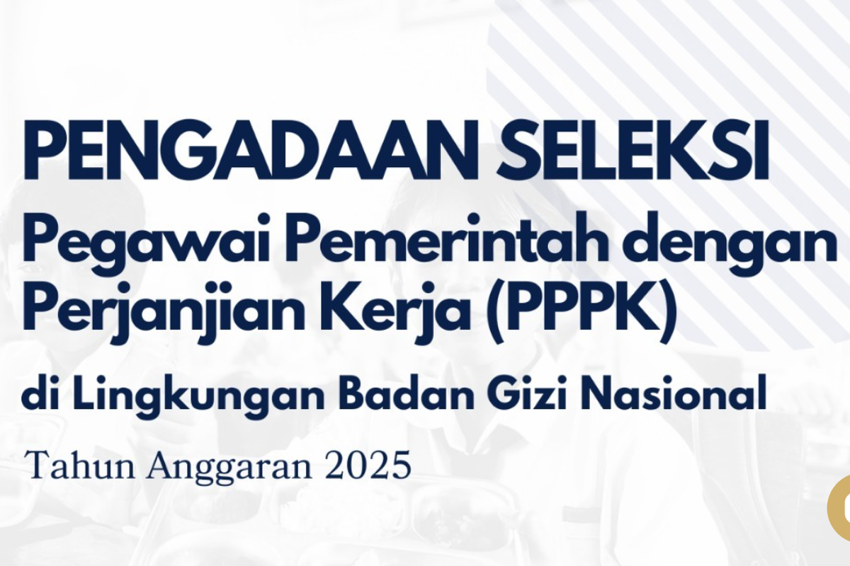 Pengumuman PPPK BGN 2025 Tahap 2: Cara Cek Hasil Administrasi dan Jadwal Seleksinya