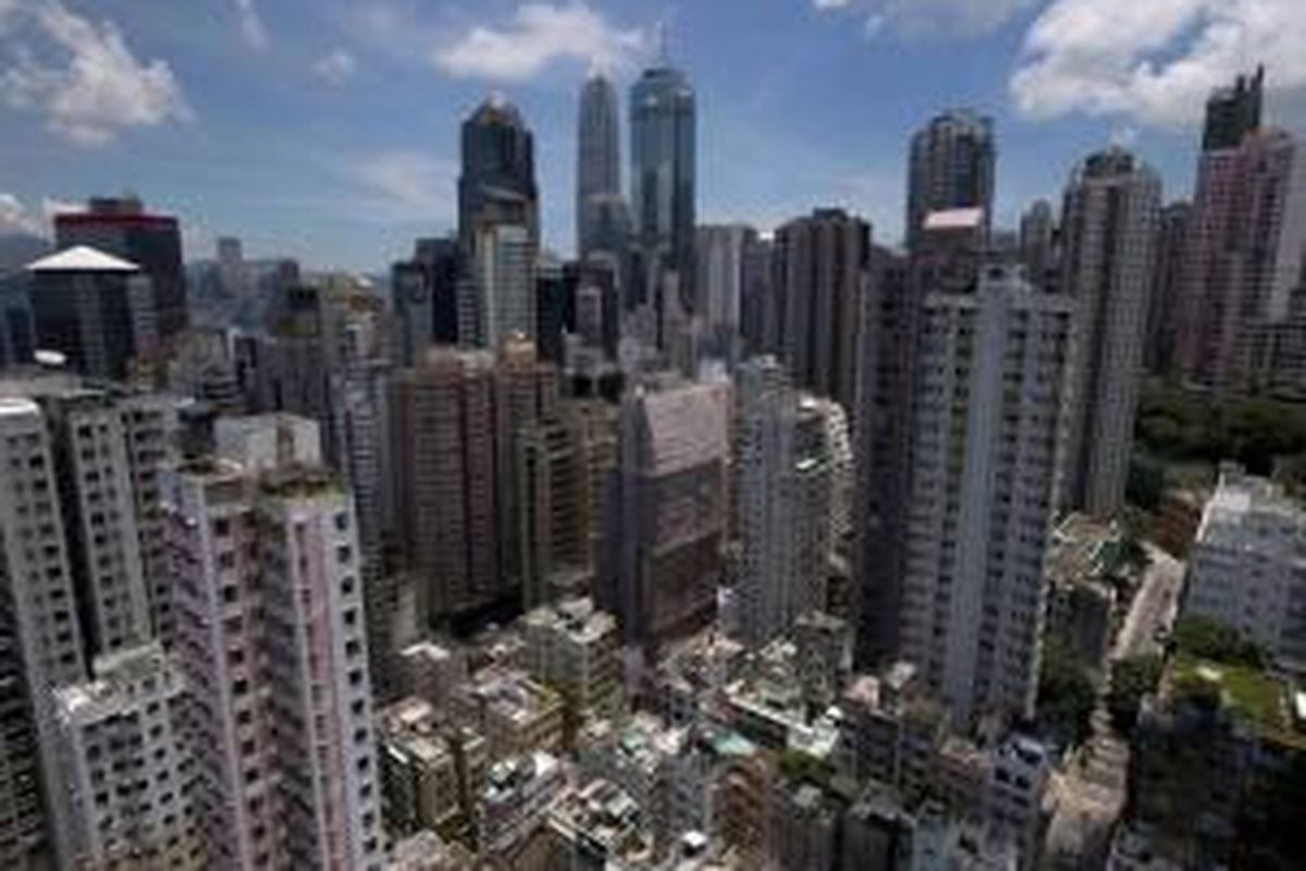Salah satu sudut Hong Kong