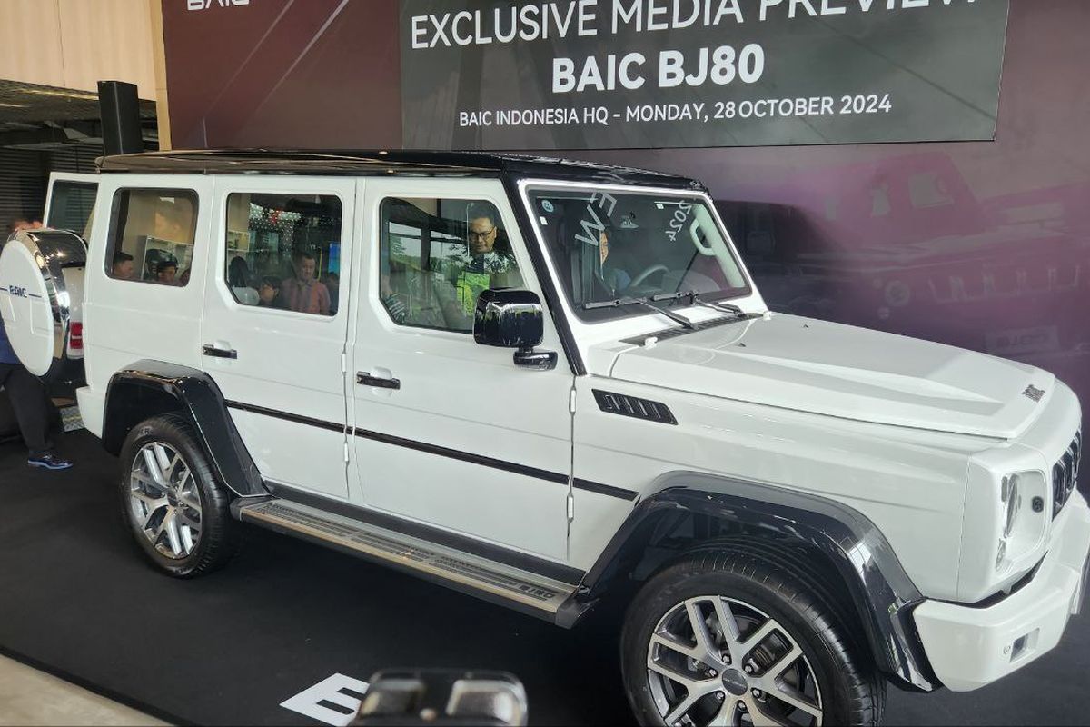 Baic BJ80 resmi dirilis di Tangerang.