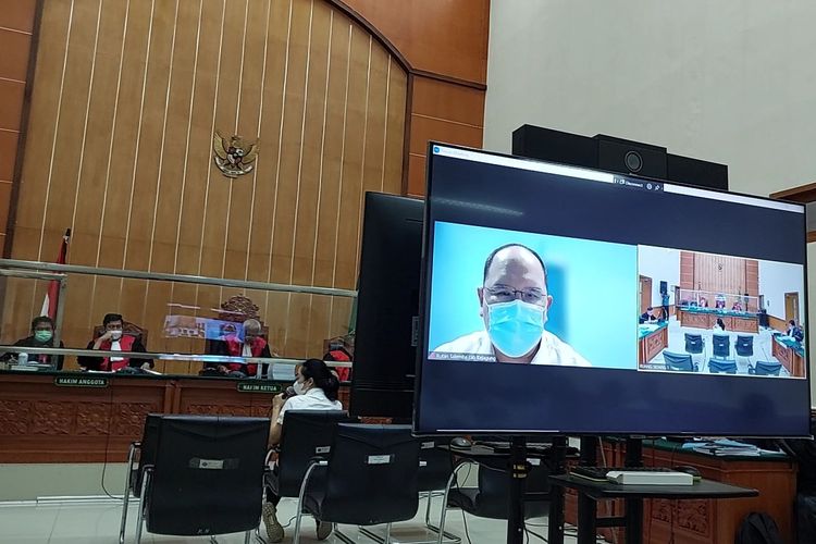 Persidangan perkara penipuan dan penggelapan Koperasi Simpan Pinjam (KSP) Indosurya digelar di Pengadilan Negeri Jakarta Barat, Rabu (30/11/2022).