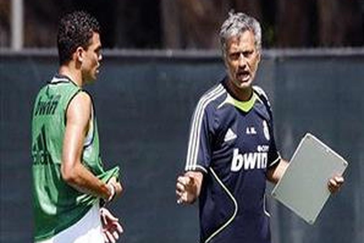 Pepe dan Jose Mourinho