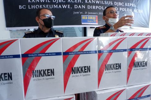 Selundupkan 3 Juta Rokok dari Vietnam, 3 Nelayan Aceh Utara Ditangkap