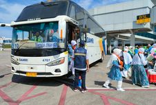 DAMRI Telah Layani 72.556 Jemaah Haji Keberangkatan 2026