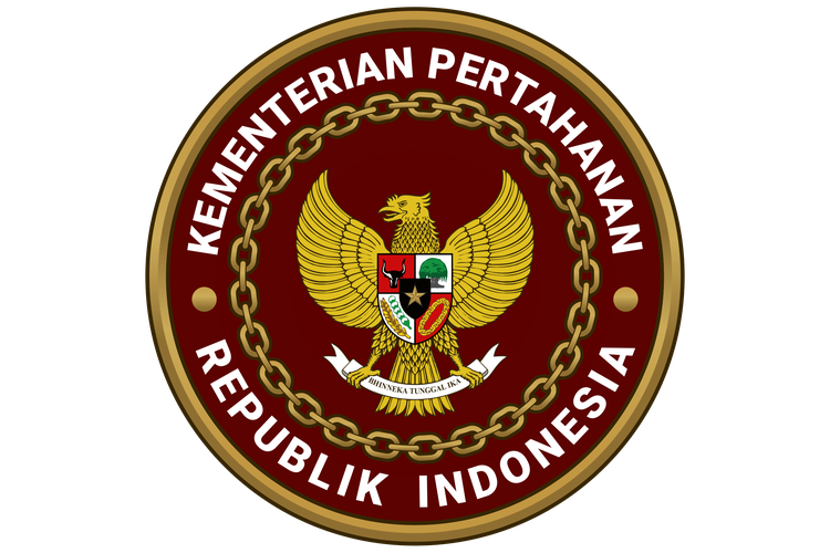 Logo terbaru Kementerian Pertahanan yang diresmikan Menhan Prabowo Subianto.