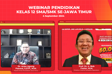 Ganesha Operation dan Disdik Jatim Gelar Webinar Strategi Masuk PTN dan PT Kedinasan