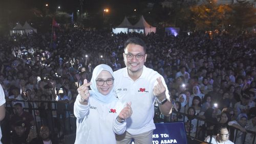 Diusung Gerindra dan Nasdem, Seto-Rezki Daftar ke KPU Makassar 28 Agustus 2024