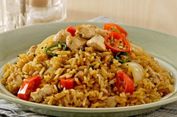 Nasi Goreng Lada Hitam ala Restoran, Masak untuk Makan Malam 