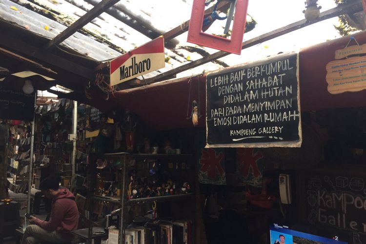 Suasana Kampoeng Gallery, hidden gem di Jakarta Selatan.