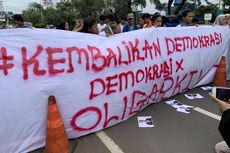 Ada Demo Mahasiswa Tuntut Jokowi Bersikap Netral, Jalan Cut Mutia Bekasi Macet