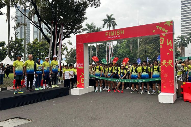 Ajang Lelang Fun Run 2025 bertajuk “Run, Bid, and Win” yang digelar Direktorat Jenderal Kekayaan Negara (DJKN) Kementerian Keuangan pada Minggu (23/11/2025).