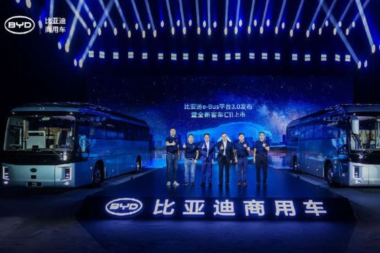 BYD Kenalkan Platfom bus listrik baru