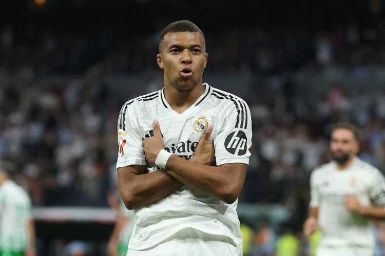 Mbappe Pecah Kebuntuan LaLiga, Bawa Real Madrid Raih Kemenangan atas Real Betis