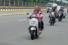 Ini Posisi yang Disarankan Dokter Saat Bonceng Anak di Motor 