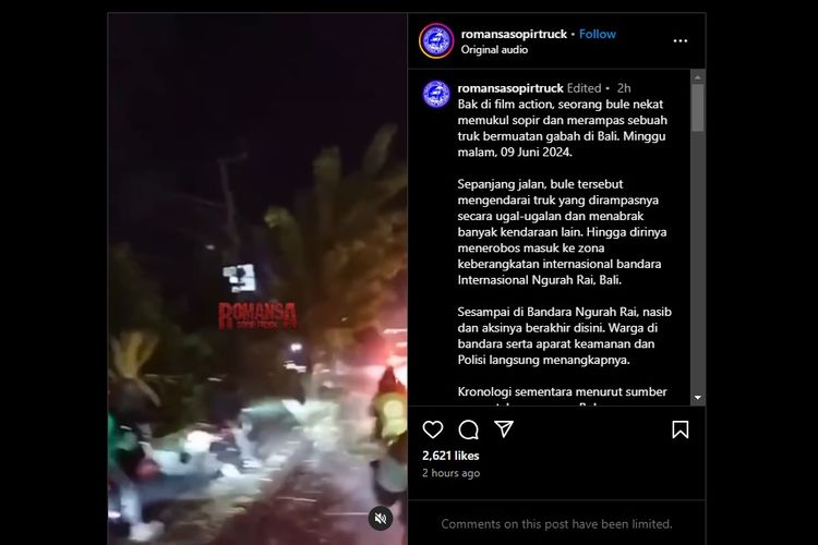Viral di Bali, bule mencuri truk dan berkendara ugal-ugalan