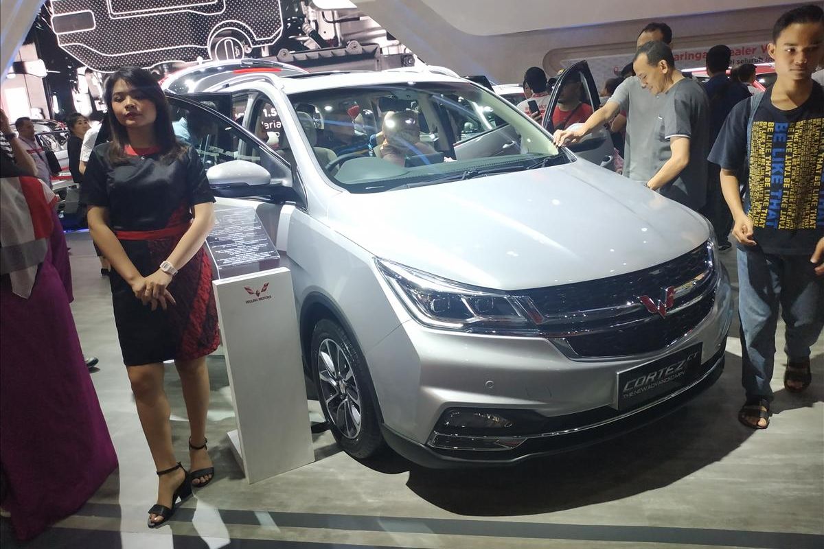 Wuling Cortez bermesin Tirbo resmi meluncur di IIMS 2019