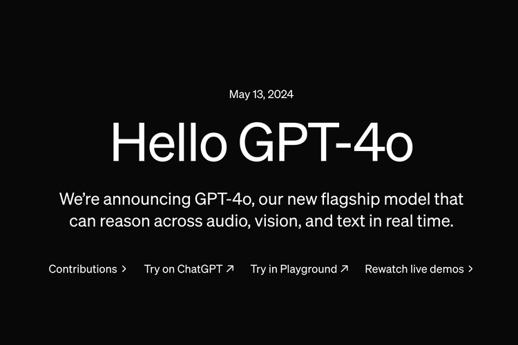 Fitur baru GPT-4o.