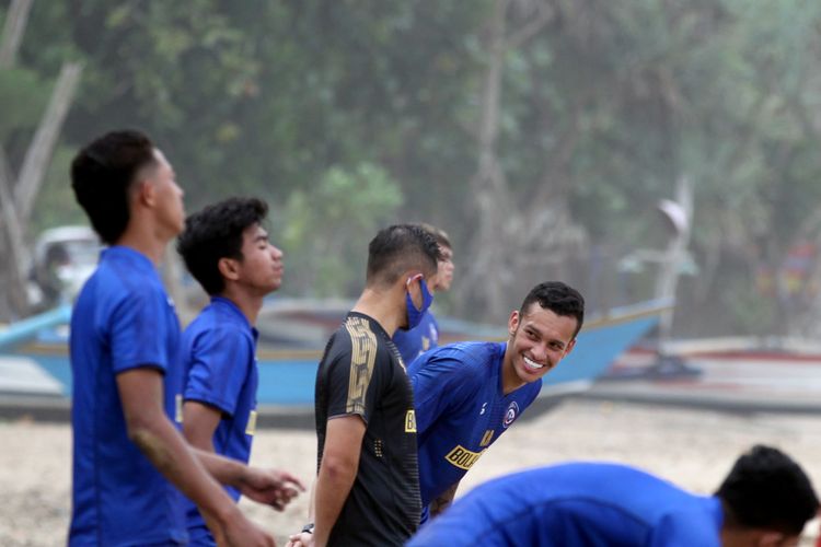 Pemain asing muda Arema FC asal Brasil, Pedro Bartoli.