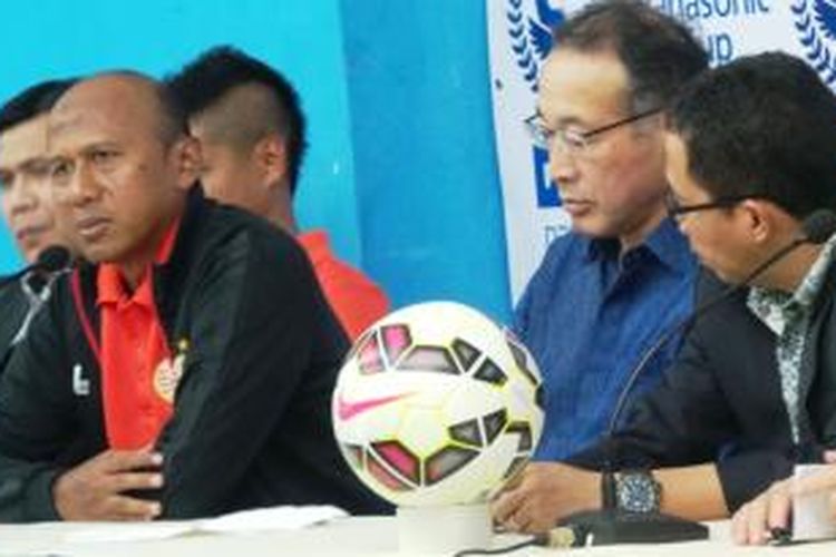Pelatih Persija Jakarta, Rahmad Darmawan. 