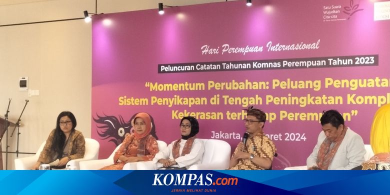 Ada 401.975 Kasus Kekerasan terhadap Perempuan Sepanjang 2023