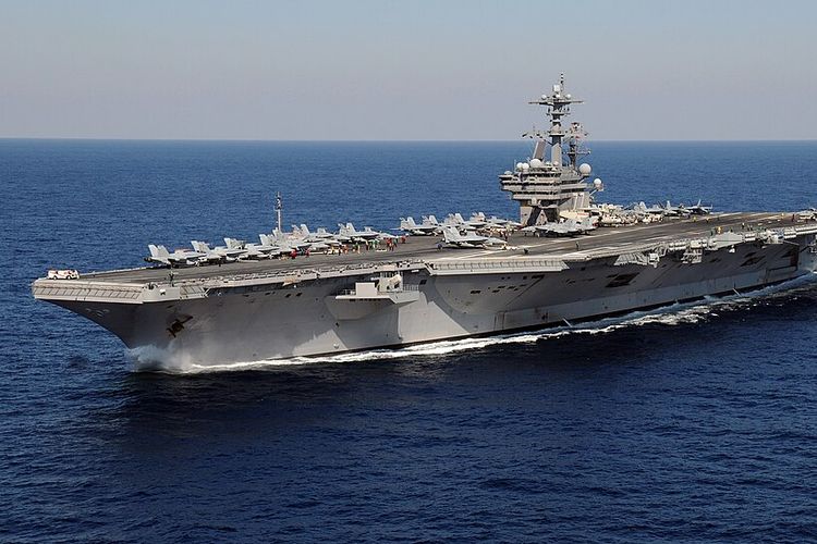 Spesifikasi USS George HW Bush yang Dikirim AS ke Timur Tengah