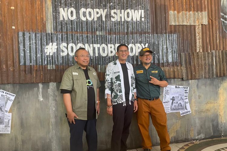 Menteri Pariwisata dan Ekonomi Kreatif (Menparekraf) Sandiaga Salahudin Uno di Kustomfest 2024.