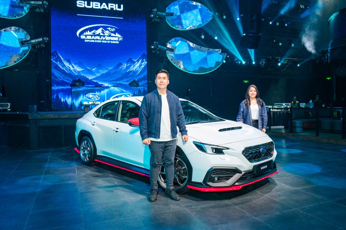 Subaru WRX STI Cherry Red Sport Edition hadir dengan aksen Cherry Red yang terinspirasi dari identitas Subaru Tecnica International (STI).