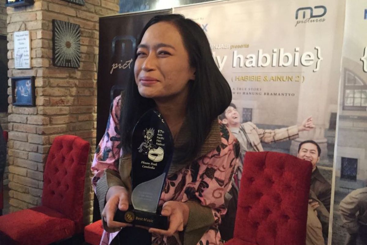 Tya Subiakto di Gedung MD Place, Setiabudi, Jakarta Selatan, Selasa (8/8/2017).