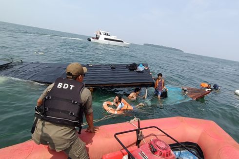 Kapal Tenggelam di Kepulauan Seribu, 55 Wisatawan dan ABK Berhasil Dievakuasi