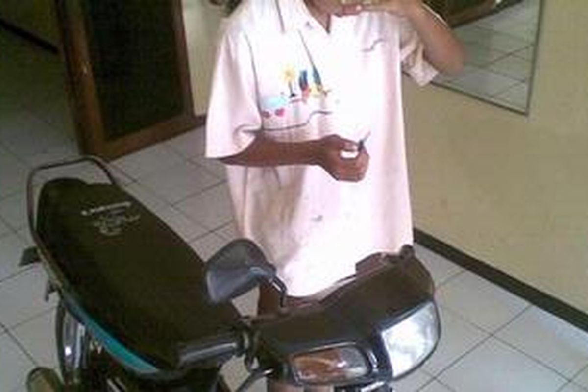 Ilustrasi curi motor