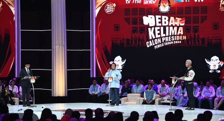 Debat Pamungkas: Anies Konsisten Perubahan, Prabowo Banyak Setuju Lawan, Ganjar Tegas dan Berani