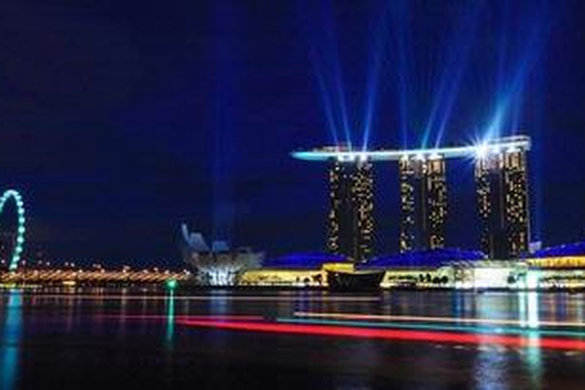 Marina Bay, Singapura.