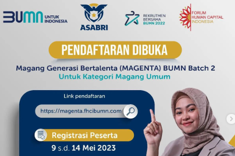 Lowongan magang PT Asabri 2023 untuk mahasiswa dan lulusan baru