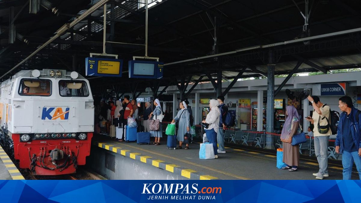 793.681 Tiket KAI untuk Mudik Lebaran Ludes Terjual  



~TR #TiketKAI #MudikLebaran