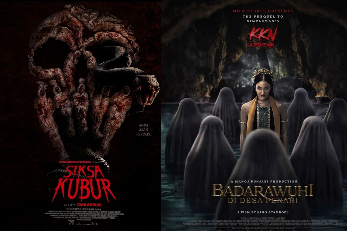 Jumlah Penonton Hari Pertama Film Badarawuhi Ungguli Siksa Kubur
