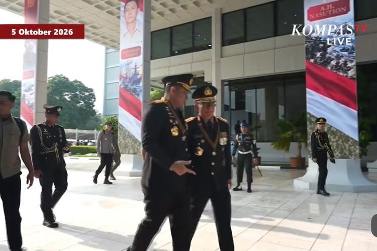 Kapolri Jenderal Suyudi hingga Listyo Sigit Hadiri HUT Ke-81 TNI 