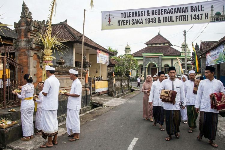 Bertepatan Nyepi, NU dan Muhammadiyah Denpasar Serukan Takbiran di Rumah